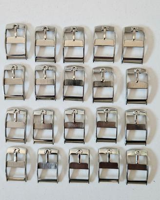 Fibbie accoaio cinturini orologio Omega