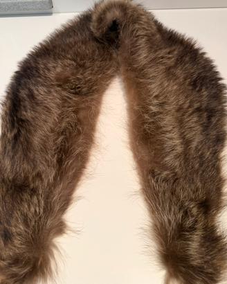 Collo pellicia marmotta