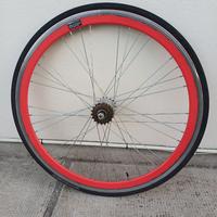 Ruota posteriore 28" bici fixed