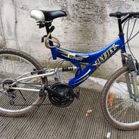 Bici con ammortizzatori