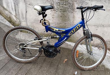 Bici con ammortizzatori