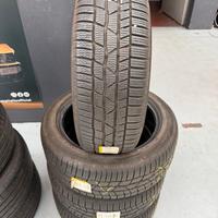 4 Gomme Invernale usate 205 50 17 Continental dot 