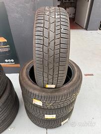 4 Gomme Invernale usate 205 50 17 Continental dot 