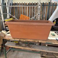 Vaso piante rettangolare da 100 senza sottovaso