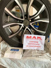 cerchi in lega con gomma invernale