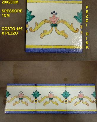 Antico Vietri, piastrelle e decori