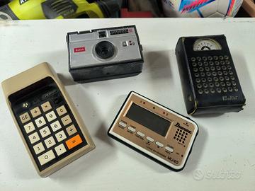 calcolatrice macchina fotografica radiolinavintage