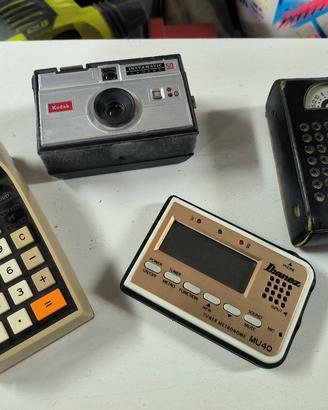 calcolatrice macchina fotografica radiolinavintage