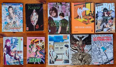 manga in INGLESE e UNICI italiani autoconclusivi