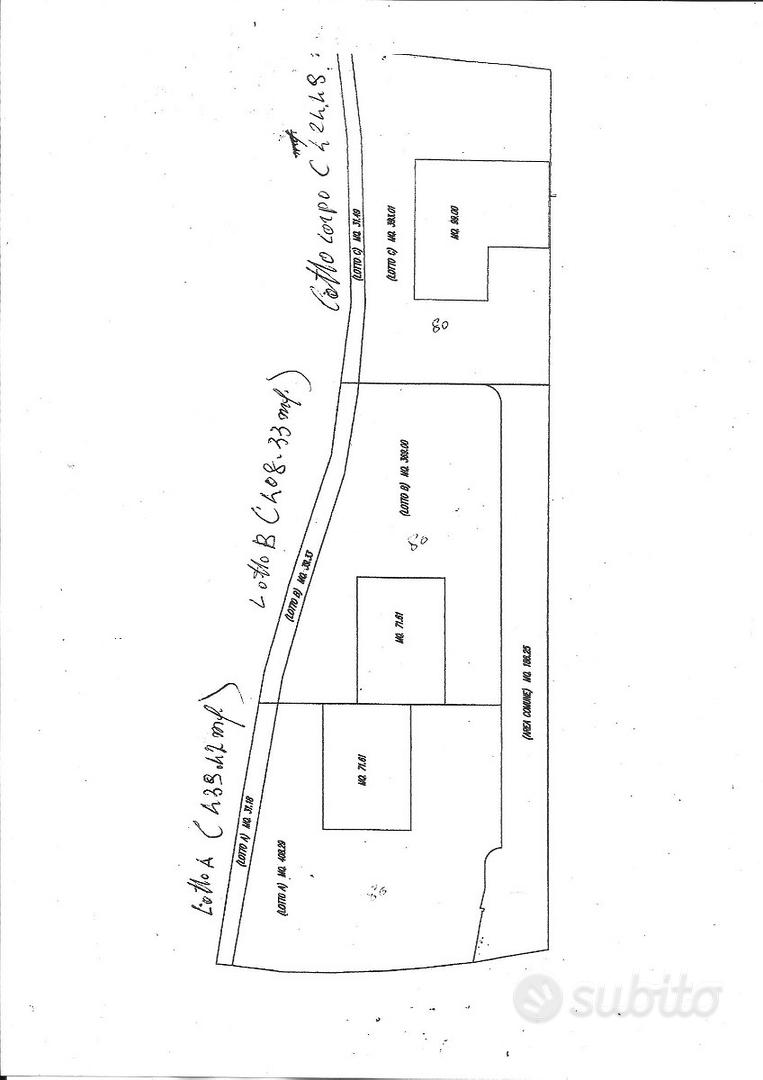 Terreno Edificabile con progetto per Villette - Vista 3