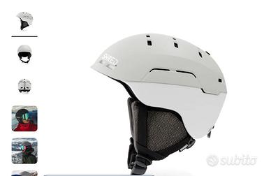 CASCO DA SCI -  SHRED NOTION NOSHOCK CLOUD WHITE