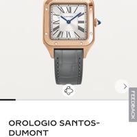Cartier santos dumont WGSA0022 oro rosa