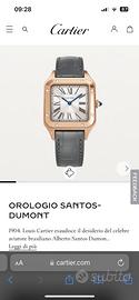 Cartier santos dumont WGSA0022 oro rosa