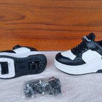 scarpe con ruote taglia 29