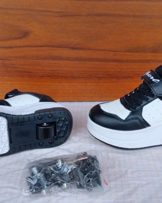 scarpe con ruote taglia 29