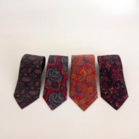 Set cravatte in cashmere, stampa paisley