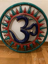 Grande simbolo OM 🕉️ da parete in bronzo