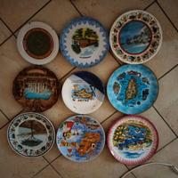 Piatti souvenir decorativi