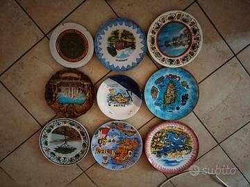 Piatti souvenir decorativi