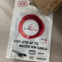 Cavo USB OTG AF TO MICRO BM