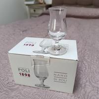 6 Bicchieri da degustazione grappa 