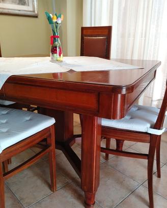 Tavolo da pranzo in legno massello