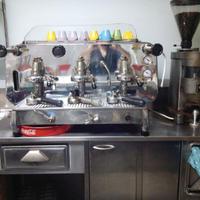 Macchina del caffè Faema e61, 3 gruppi+addolcitore