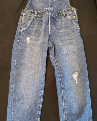 Salopette in jeans per bambina OVS taglia 11 anni