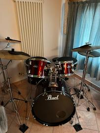 Batteria Pearl Roadshow Red Wine