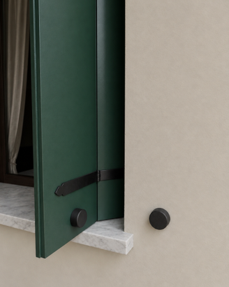 FERMO MAGNETICO MINIMAL PER BALCONI / PORTE / SCUR