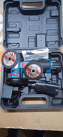 Smerigliatrice angolare a batteria 