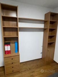 Libreria con scrivania