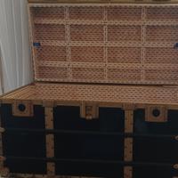 BAULE VERDE ANNI 70 