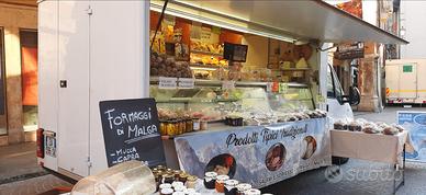 Posteggio mercato a Vicenza