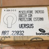 Miscelatore monocomando doccia incasso Bonomi