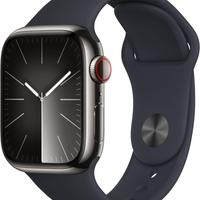 APPLE WATCH SERIE 9 CELL 41MM STEEL GRAPHITE