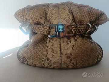 Borsa di pelle serpente