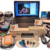 Acquisizione riversamento trasferimento video VHS