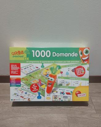 Lisciani Carotina preschool 1000 domande