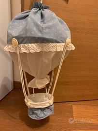 Lampadario bambino a mongolfiera