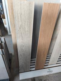 gres effetto legno vari colori 20x120 rimanenze 