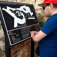 Assistente turistica per non vedenti