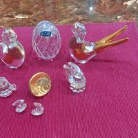 oggetti decorativi in cristallo