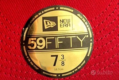 Cappello New Era fitted fit Atlanta Braves