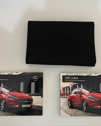 Manuale Uso e Manutenzione Opel Corsa + custodia