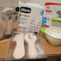 Set pettini, bavagli monouso, ciotola NUOVI