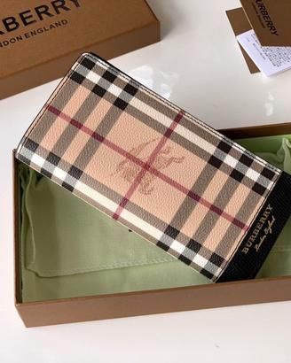 Portafoglio in pelle bovina Burberry