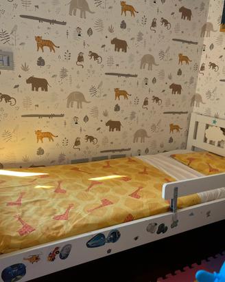 Letto bambino IKEA KRITTER con materasso
