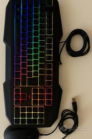 Kit gaming: tastiera e mouse MSI