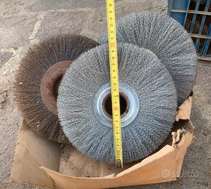 Spazzole circolari di acciaio